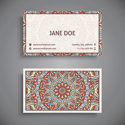 的名片。图片下载