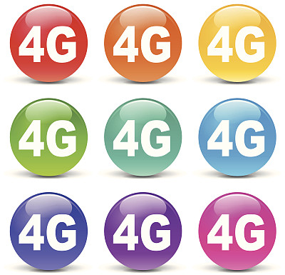 向量4 g的图标图片下载