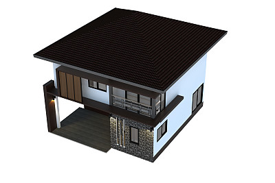 房子孤立图片下载