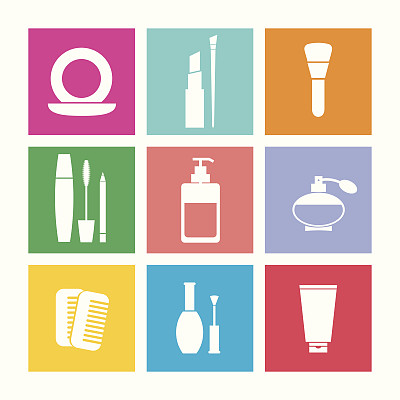 化妆品图标设置图片下载