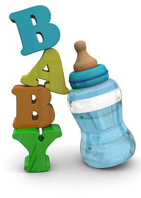 婴儿奶瓶- 3d图片下载