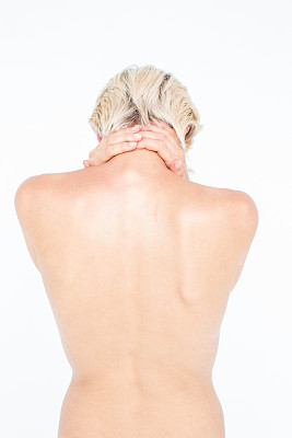 脖子疼的漂亮女人图片下载