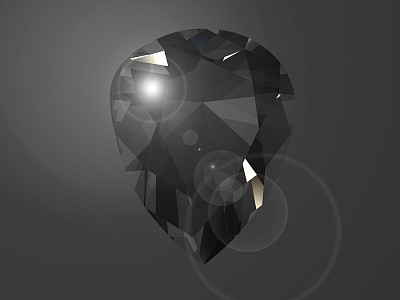 白色底色钻石，高品质图片下载