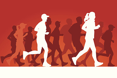 跑步比赛图片下载
