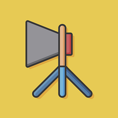 影院灯座图标图片下载