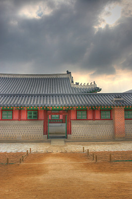 韩国首尔市景福宫图片下载