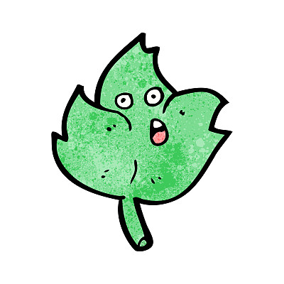 卡通叶图片下载