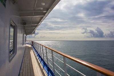 航行多云的天气图片下载