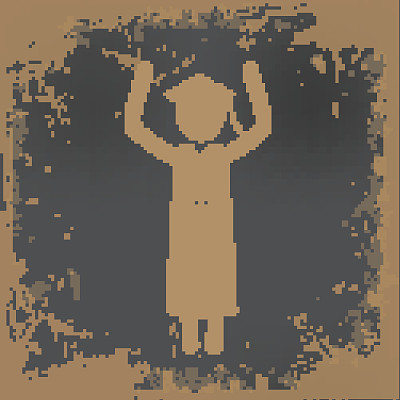 人物设计老背景，矢量图片下载