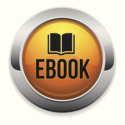 黄色的电子书按钮图片下载