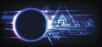 抽象的技术背景。图片下载