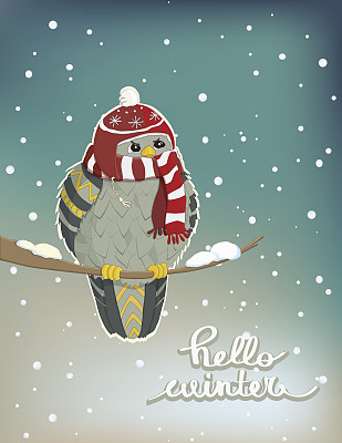 鸟冬天图片下载