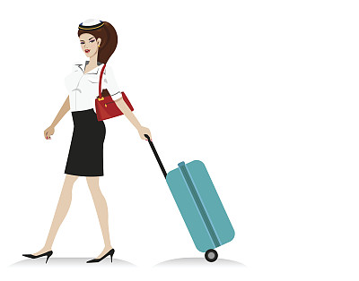 空中小姐图片下载