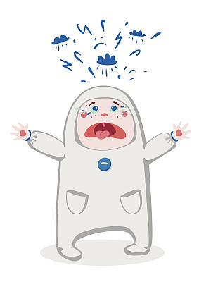 哭泣的宝宝图片下载