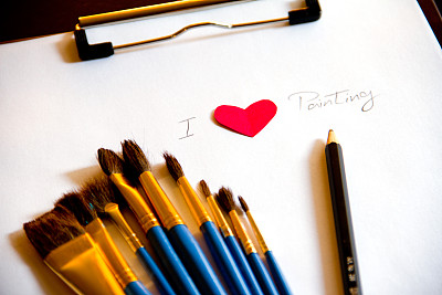 我喜欢绘画图片下载