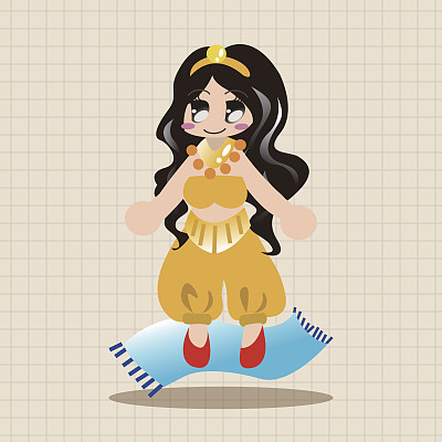 童话公主主题元素图片下载