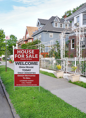 房地产出售标志欢迎开放房屋美国图片下载