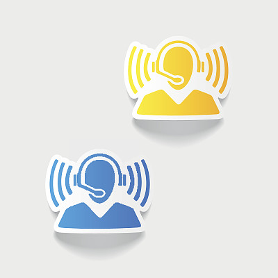 写实设计元素:呼叫中心图片下载