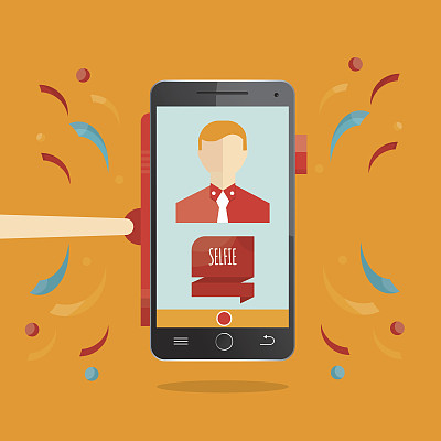 现代向量插图的自拍，自拍手机图片下载