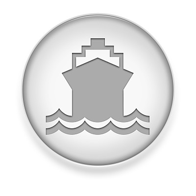 图标，按钮，象形文字船舶，水上运输图片下载