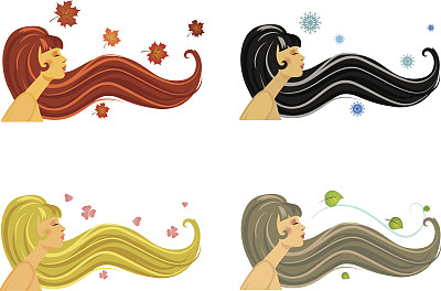 四个季节图片下载