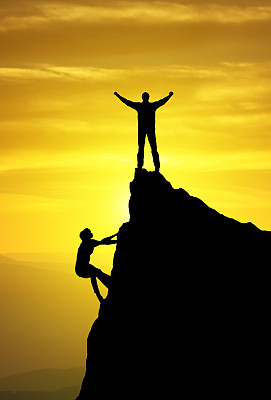 登山者团队图片下载