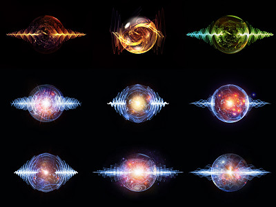 隐喻的波粒子图片下载