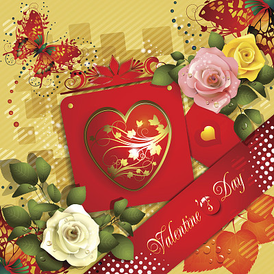 情人节卡片图片下载