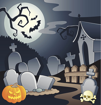 墓地主题形象1图片下载