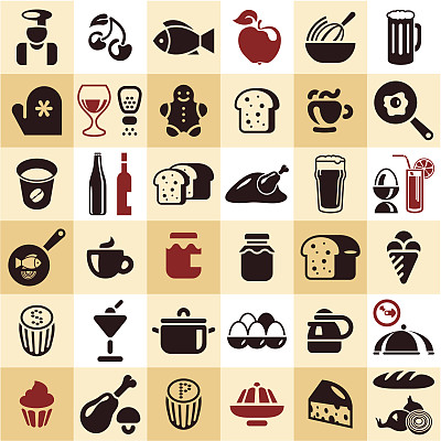 食物图标图片下载