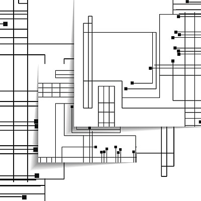 电路板插图图片下载