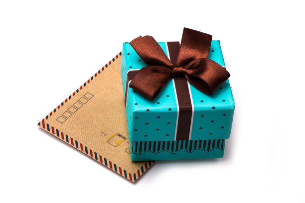 礼品盒及信封图片下载