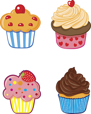 向量蛋糕图片下载