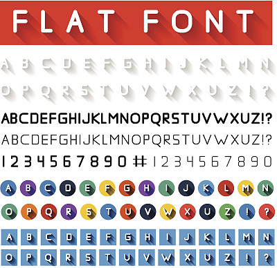 平的字体图片下载