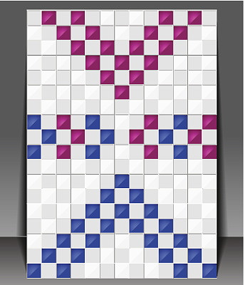 抽象的空白。像素艺术。向量图片下载