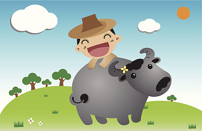 特别日农民卡通图片下载