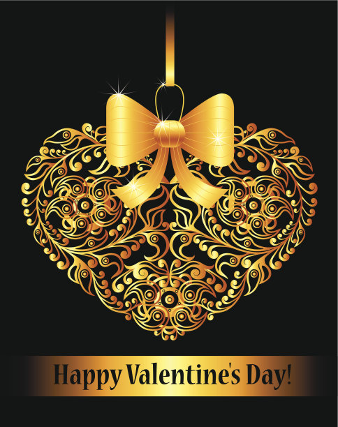 情人节卡片装饰的心图片下载