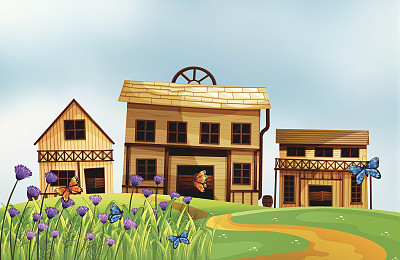 不同风格的房子图片下载