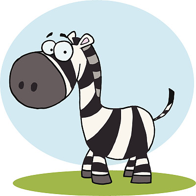 斑马与背景图片下载