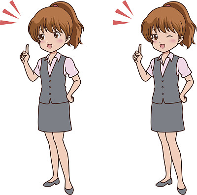 年轻的女商人和商人图片下载