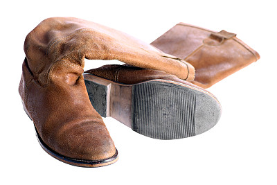 棕色皮靴图片下载