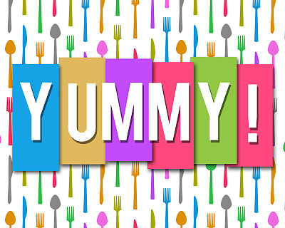 美味的彩色条纹图片下载