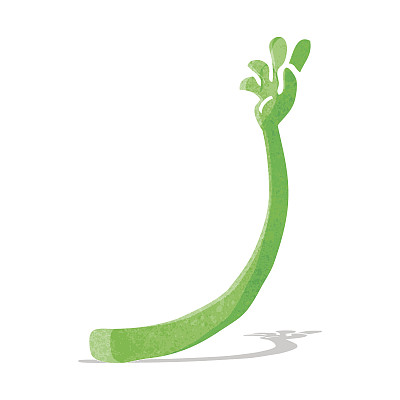 卡通怪物的手臂图片下载