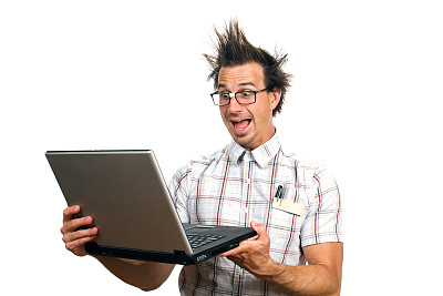 害怕电脑迷图片下载