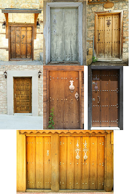 中世纪的前门图片下载