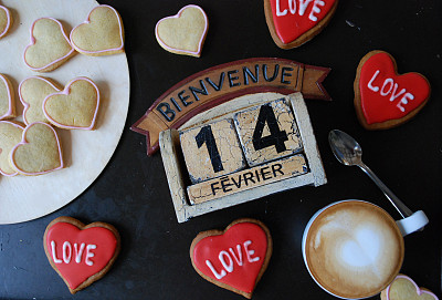 心形的饼干图片下载