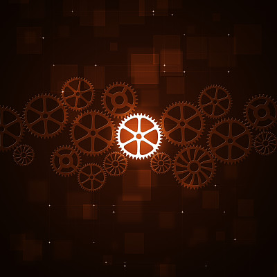 业务齿轮概念背景图片下载