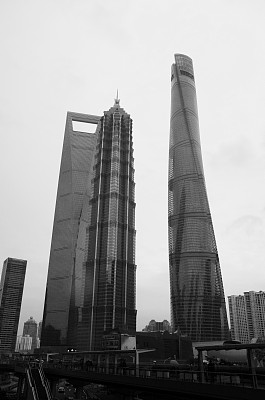 上海的天际线图片下载