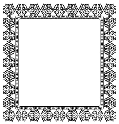 优雅的黑色框架图片下载