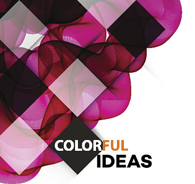 抽象曲线背景线。模板宣传册设计图片下载